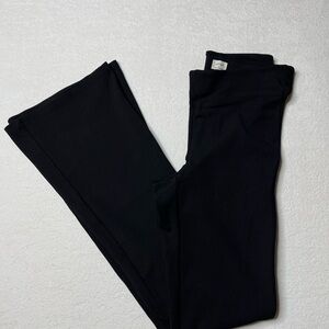Wilfred Black Stretch Leggings with Foldover Waistband